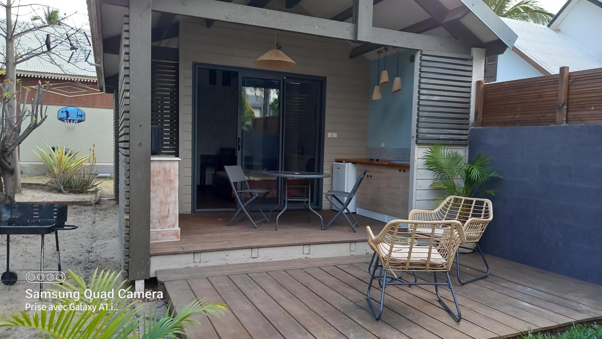 Ferienwohnung Le Latanier Bleu La Saline-Les-Bains Exterior foto